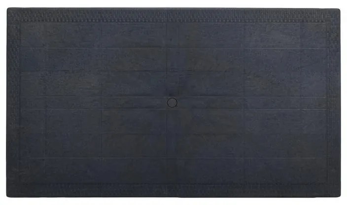 Τραπέζι Baltic Fylliana Ανθρακί 140x80x75 εκ. 140x80x75 εκ.