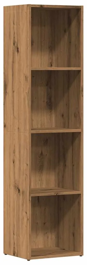 vidaXL Ντουλάπι βιβλίων Artisan Oak 36x30x143 cm Κατασκευασμένο ξύλο