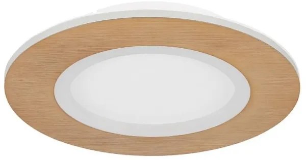 Πλαφονιέρα Φωτιστικό Οροφής LED 23,4W Καφέ Φ30cm Clay 41767R Globo Lighting-41767R-Καφέ 41767R