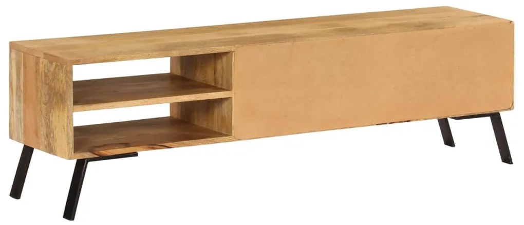 vidaXL Έπιπλο Τηλεόρασης 140 x 30 x 40 εκ. από Μασίφ Ξύλο Μάνγκο