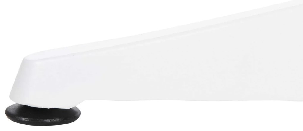 ΤΡΑΠΕΖΙ ΑΛΟΥΜΙΝΙΟΥ ΣΤΡΟΓΓΥΛΟ ALEXA HM6086.02 ΛΕΥΚΟ-POLYWOOD TOP ΦΥΣΙΚΟ Φ60x73Υεκ.