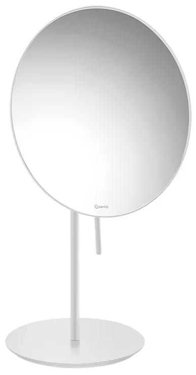 Καθρέπτης Μεγεθυντικός Επικαθήμενος Ø20 εκ. x3 White Mat Sanco Cosmetic Mirrors MR-703-M101