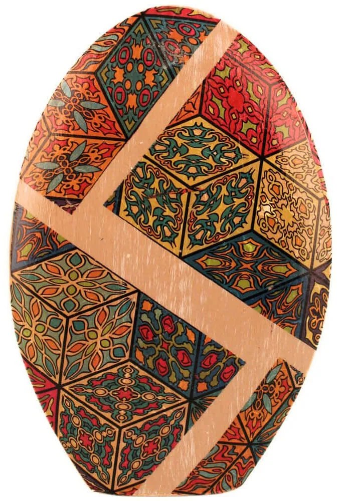 Διακοσμητικό Επιτραπέζιο 697ELD1202 Φ17x27cm Multi Aberto Design Κεραμικό