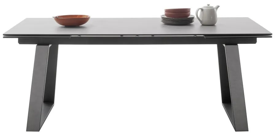 Bali Καρεκλα Relax Μαύρη + Υποπόδιο 83x86x102 cm