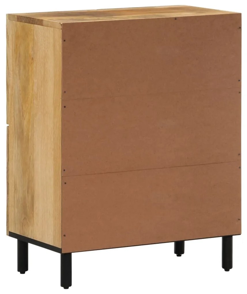 vidaXL Βοηθητικό Ντουλάπι 60 x 33 x 75 εκ. από Μασίφ Ξύλο Μάνγκο