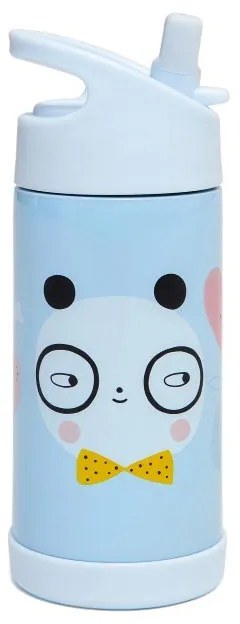 Παγούρι Θερμός 350ml Με Καλαμάκι Petit Monkey Panda Love PTM-VSB4
