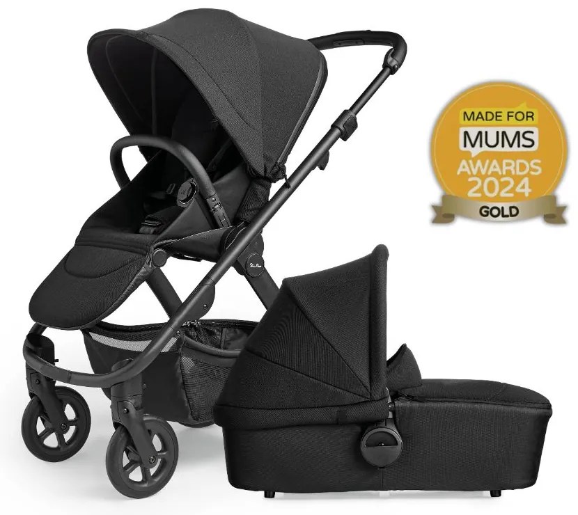 Καρότσι και PortBebe Σύστημα μεταφοράς (6τμχ) Silver Cross Tide Space