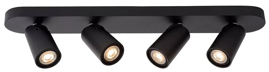 Φωτιστικό Οροφής Lucide 23954-21-30 XYRUS Μαύρο Ματ (Black Mat) 2200 K