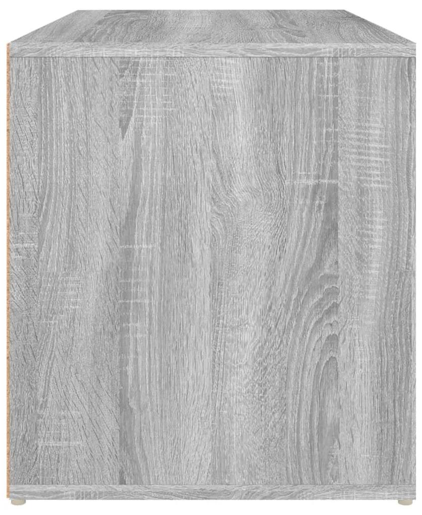 Πάγκος Χολ Γκρι Sonoma 80 x 40 x 45 εκ. από Επεξεργασμένο Ξύλο - Γκρι