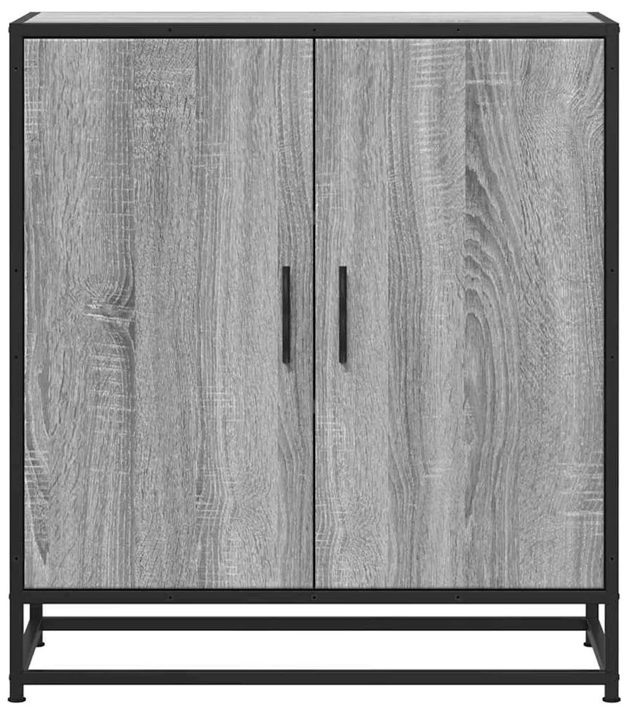 SIDEBOARD SONOMA OAK 68X35X76CM ΚΑΤΑΣΚΕΥΑΣΜΕΝΟ ΞΥΛΟ ΚΑΙ ΜΕΤΑΛΛΟ 848967