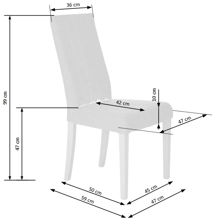 DIEGO chair, color: sonoma oak DIOMMI V-PL-N-DIEGO-SONOMA-INARI23