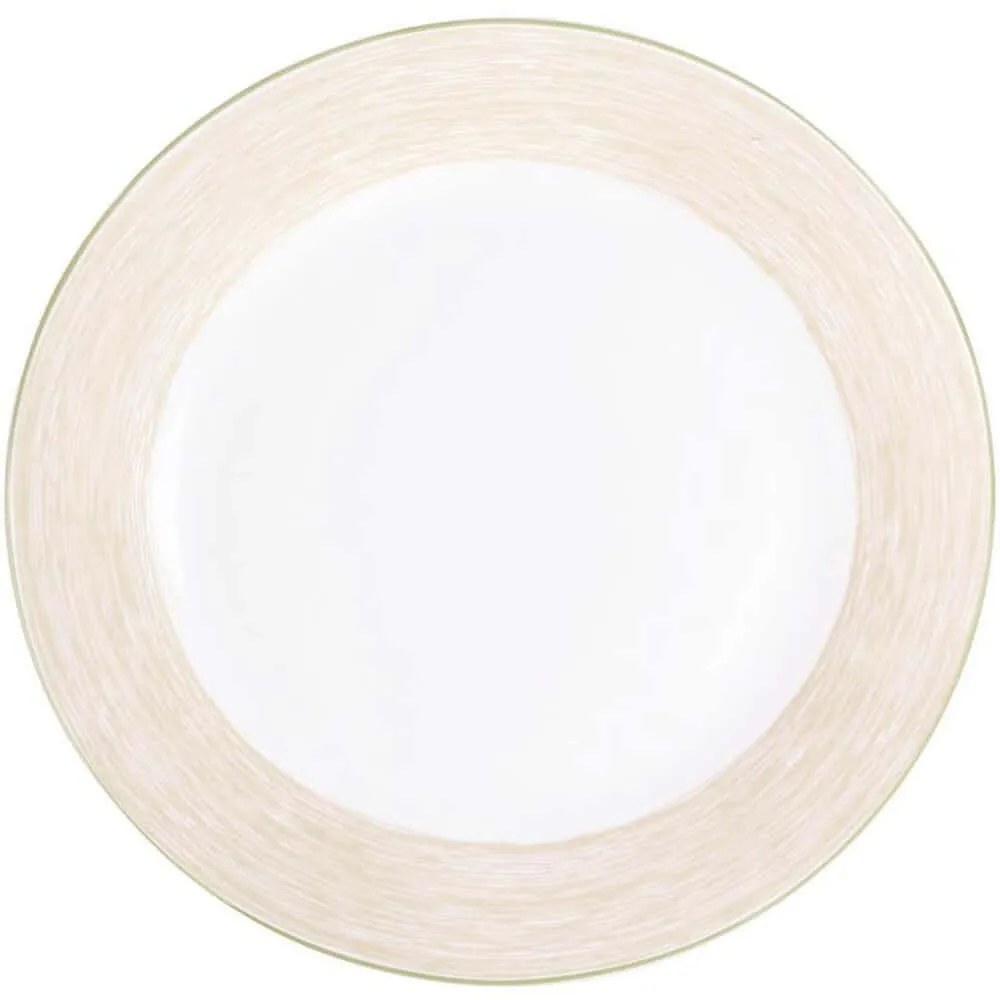 Πιάτο Ρηχό Elegancy NW24010011 Φ24cm White-Beige Max Home Πορσελάνη
