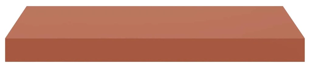 vidaXL Ράφι Τοίχου 2 pcs Κόκκινο 50 x 23 x 4 εκ. Επεξεργασμένο ξύλο