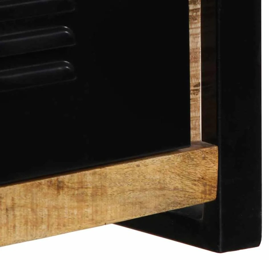 ντουλάπι τηλεόρασης vidaXL 100x30x35 cm Στερεό ακατέργαστο ξύλο Mango