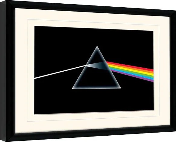 Κορνιζαρισμένη αφίσα Pink Floyd - Dark Side of the Moon