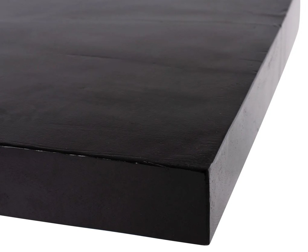 Κονσόλα C9356 απο Μασίφ Ξύλο TEAK Φυσικό - Μαύρο 150x40x80Yεκ. 150x40x80 εκ.