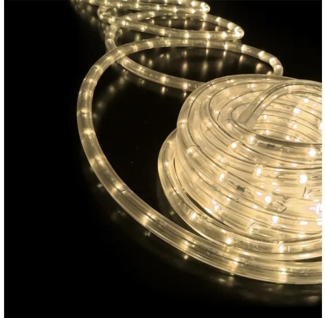Φωτοσωλήνας Δικάναλος 50m LED 4,45W IP44 3000K Διάφανο X0818122 Aca-X0818122-Διάφανο X0818122