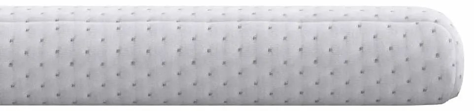 vidaXL Στρώμα επικάλυψης Λευκό 120 x 200 x 6 εκ Υφασμα Jacquard