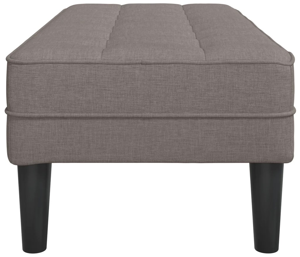 vidaXL Παγκάκι Ταμπά 113x57x39 εκ. Ύφασμα