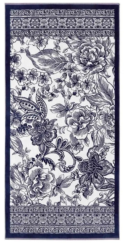 Πετσέτα Θαλάσσης Capodimonte Blue Bassetti Beach 90x180cm 100% Βαμβάκι