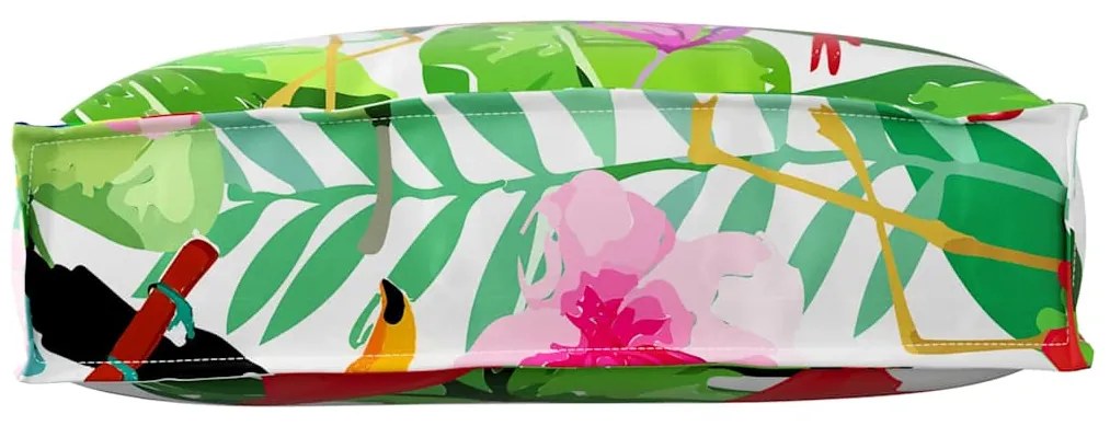 vidaXL Μαξιλάρι παλέτας για πλάτη Floral Πολύχρωμο 50 x 40 x 12 cm