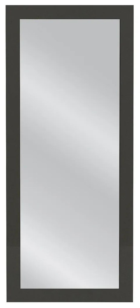 Καθρέπτης Τοίχου GILBERT Ανθρακί Μοριοσανίδα/Γυαλί 105x45cm - Μελαμίνη - 14410240