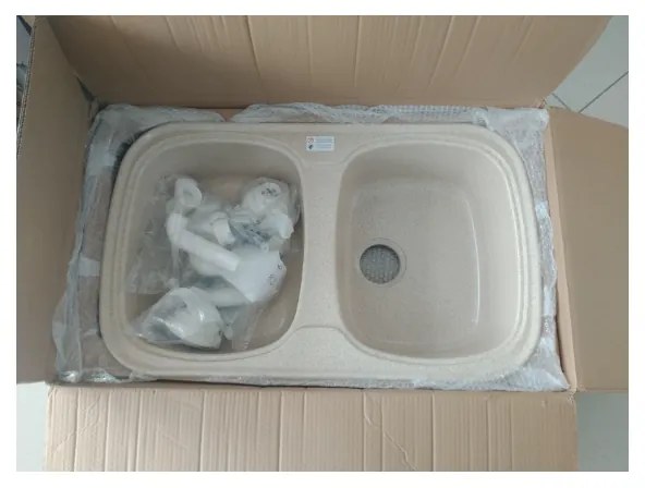 Sanitec Classic 312 Granite Beige Νεροχύτης SAN.312.10.GBE