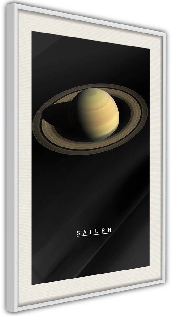 Αφίσα - The Solar System: Saturn - 20x30 - Μαύρο - Χωρίς πασπαρτού