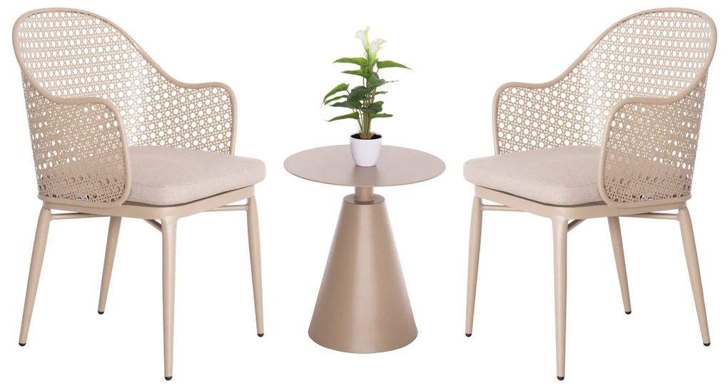 ΣΕΤ LOUNGE 3TMX ΕΞ.ΧΩΡΟΥ OREGO HM21106.03 ΑΛΟΥΜΙΝΙΟ ΣΕ ΚΑΠΟΥΤΣΙΝΟ