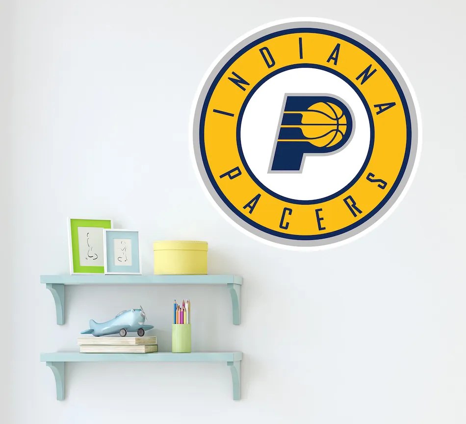 Αυτοκόλλητο τοίχου NBA Indiana Pacers SP65 30cm