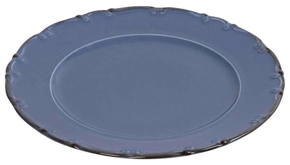 Πιάτο Φαγητού Liana TLZ101K6 Φ27cm Blue-Brown Espiel Porcelain