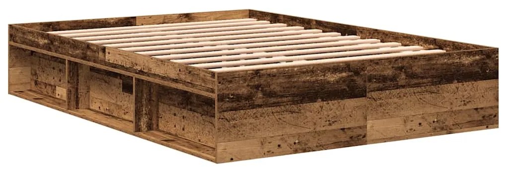 vidaXL Πλαίσιο κρεβατιού χωρίς στρώμα 120x200 εκ. Επεξεργασμένο Ξύλο