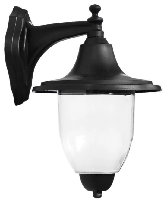Απλίκα - Φανάρι Τοίχου Heronia 960 07-1407 Black