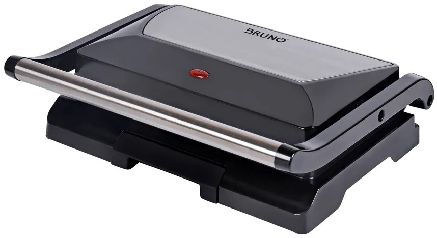 BRUNO τοστιέρα BRN-0067, αντικολλητική επιφάνεια, Inox λαβή, 800W