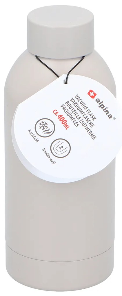 Μπουκάλι Θερμός 400ml Alpina 871125250673 Beige