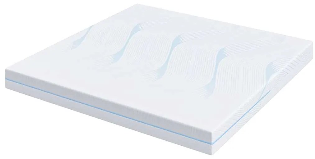 vidaXL Στρώμα Λευκό 180 x 200 cm Pěna