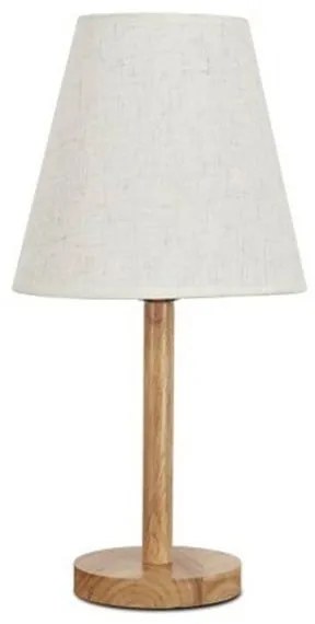 Επιτραπέζιο Φωτιστικό Πορτατίφ Naphie 01208 White GloboStar Wood