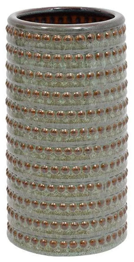 Βάζο 023-223-087 12x12x23cm Veraman-Gold Ceramic