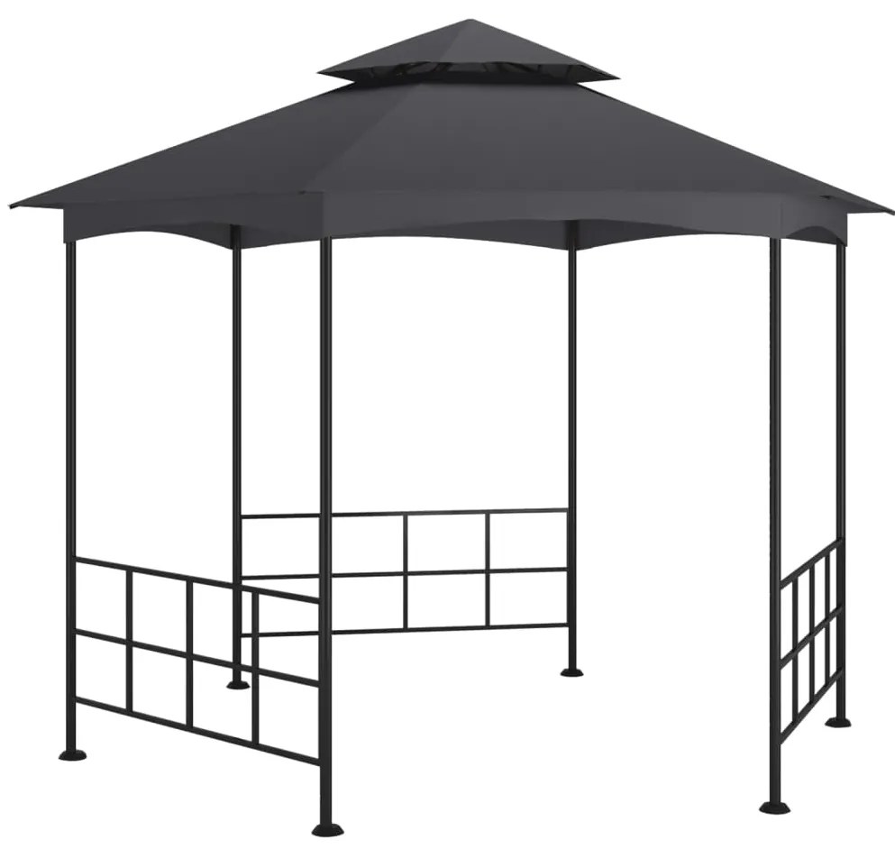 Κιόσκι με Πλευρικά Τοιχώματα Ανθρακί 3,1 x 2,7 μ.