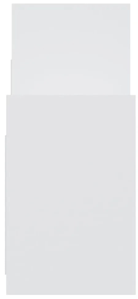 vidaXL Βοηθητικό Ντουλάπι Λευκό 60 x 26 x 60 εκ. από Επεξ. Ξύλο