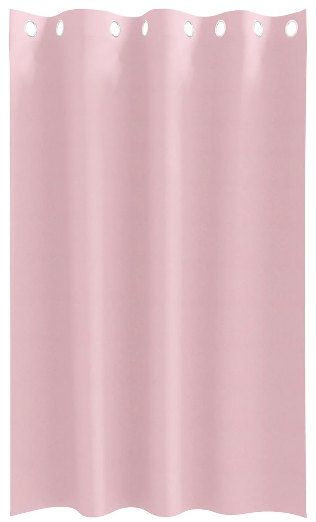 vidaXL Κουρτίνες 2 pcs Μωρουδίστικο Ροζ 175 x 140 εκ. Πολυεστέρας