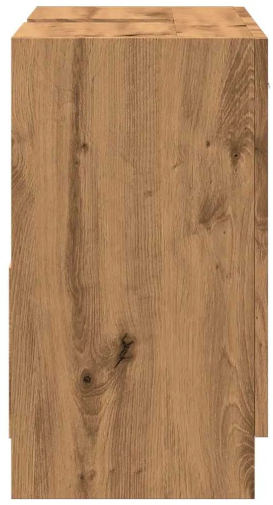 vidaXL Ντουλάπι Νιπτήρα Αρτισιανή Δρυς 63x30x54 εκ Επεξεργασμένο Ξύλο