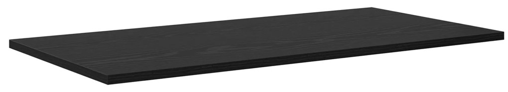 vidaXL Δίσκος Βιβλιοθήκης 4 pcs Μαύρο 100 x 40 x 1.5 εκ. Μοριοσανίδα