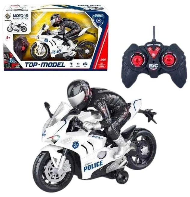 Τηλεκατευθυνόμενη μοτοσυκλέτα Police - 565-R8
