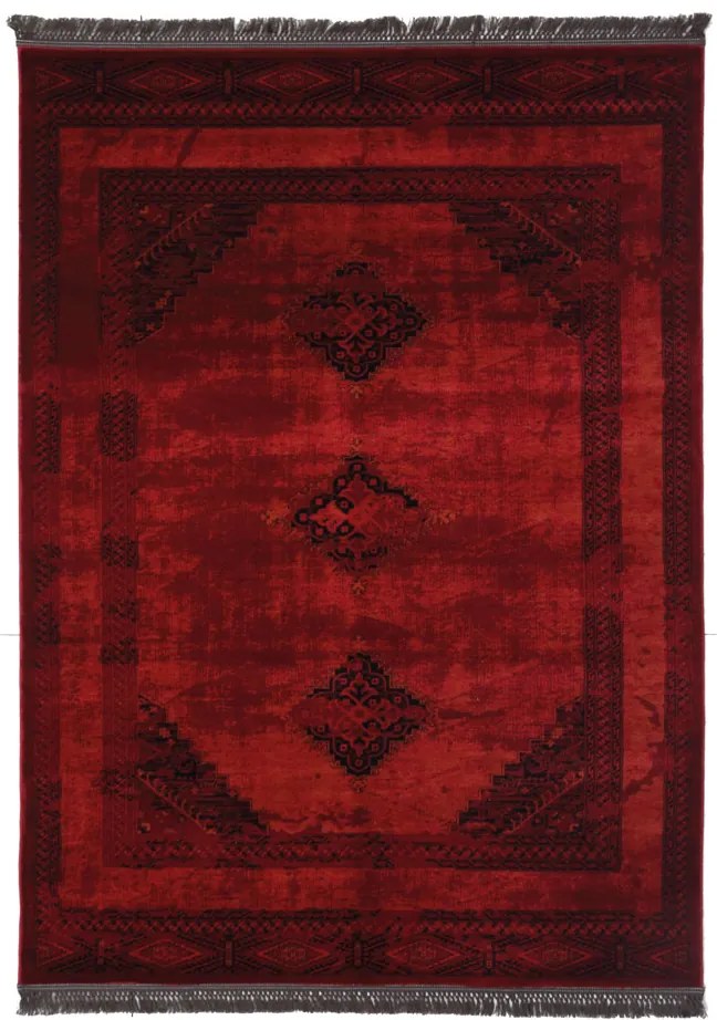 Κλασικό χαλί Afgan 9870H RED Royal Carpet - 100 x 160 cm - 11AFG9870H72.100160