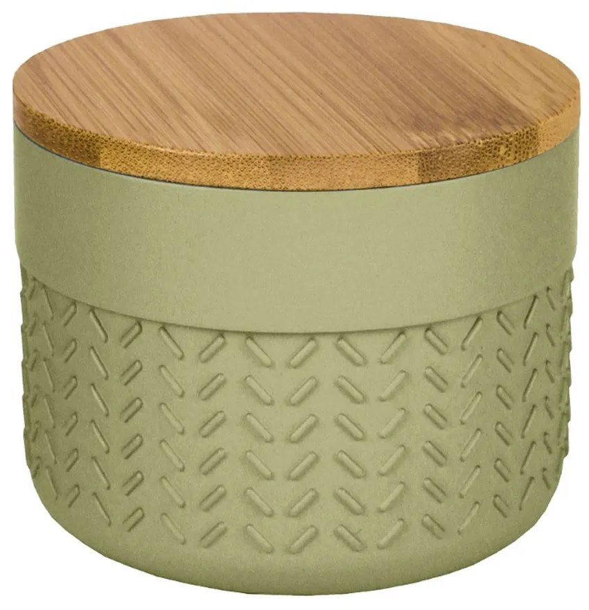 Βάζο Για Βαμβάκι Dash 8667 9,5x7,2cm 616 Dill Green Kleine Wolke Polyresin, Bamboo