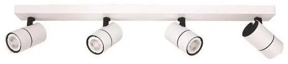 Σποτ Φωτιστικό Οροφής Λευκό-Μαύρο 145-25009 Eurolamp-145-25009-Μαύρο-Λευκό 145-25009