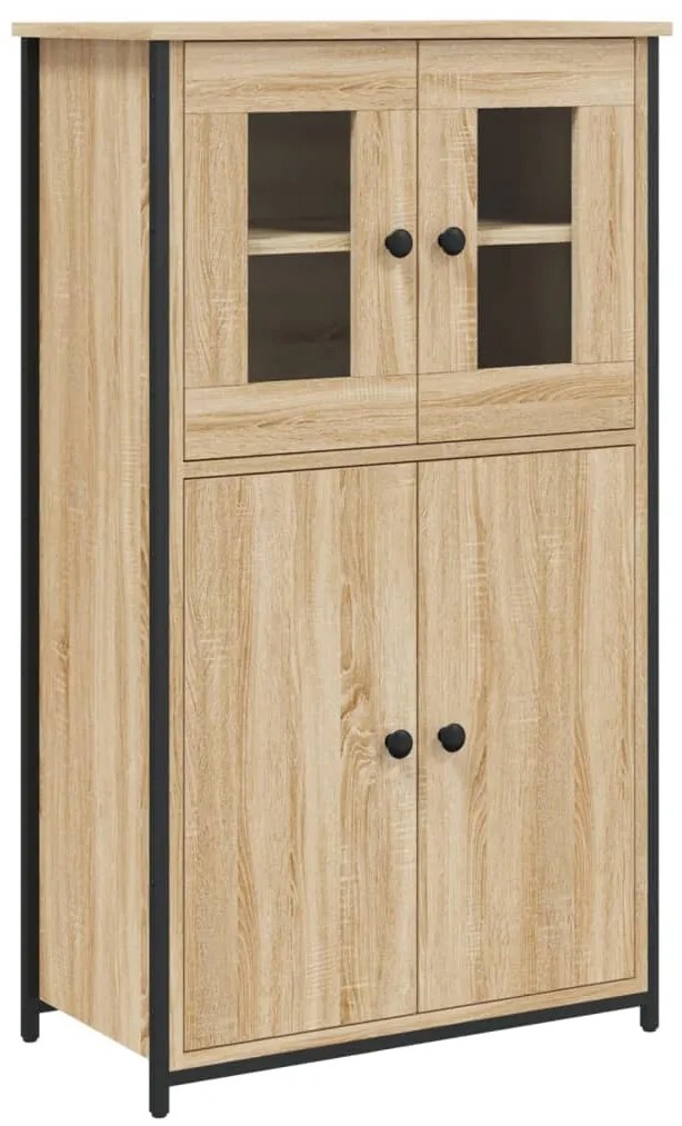 vidaXL Ντουλάπι Sonoma Δρυς 62 x 32 x 106,5 εκ.από Επεξεργασμένο Ξύλο
