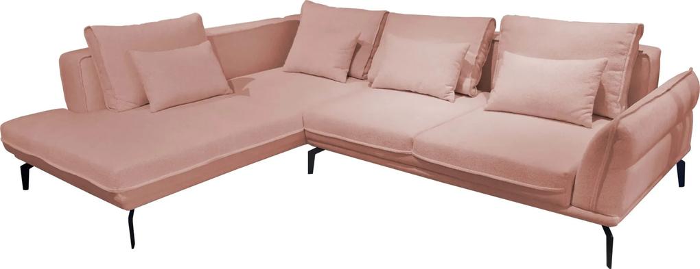 Γωνιακός καναπές Dijon-Roz-Δεξιά - 285.00 Χ 227.00 Χ 90.00