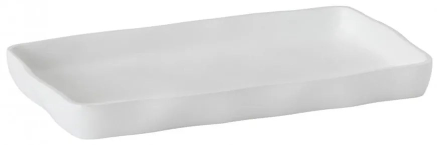 Δίσκος Μπάνιου Irregular AH-BA74076 27x16x2,5cm White Andrea House Πολυρεσίνη